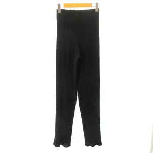 ISSEY MIYAKE 美品 パンツ スラックス プリーツ IM04FF205 黒 ブラック 2 約M
