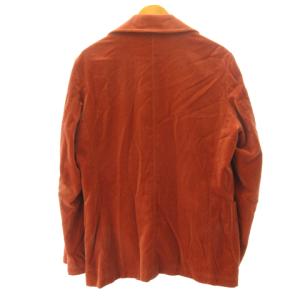 Paul Smith COLLECTION ベロア テーラードジャケット ブレザー ドット裏地 テラコッタ ブラウン系 L