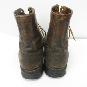 RED WING 60's?70's アイリッシュセッター ブーツ 旧犬タグ ヴィンテージ プレーントゥ 茶 ブラウン 9E 27cm相当 STK