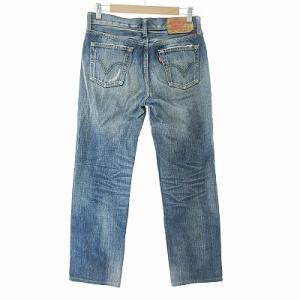 Levi's W501-01 デニムパンツ ダメージ加工 ひげ加工 インディゴ 30 1122