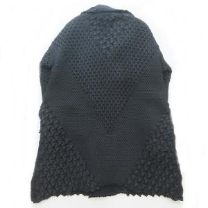 ISSEY MIYAKE IM71FA026 17SS スチームストレッチ 3D コート ジャケット ダブル 2 ブラック