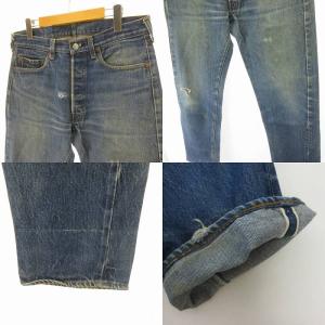 Levi's 501 524刻印 83年製 デニム ヴィンテージ 赤耳 黒カン インディゴ W34 L33