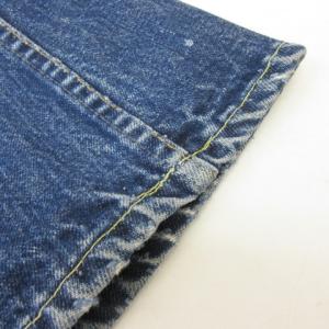 Levi's 607 BIGE 1刻印 デニムパンツ ベルボトム イエローステッチ W31 L27 インディゴ