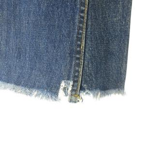 Levi's 646 BIGE 刻印23 ビッグE デニム フレア カットオフ インディゴ W30 L29