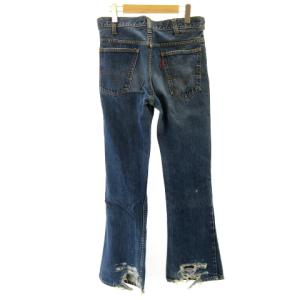 Levi's 646 BIGE 刻印4 ビッグE デニム フレア ベルボトム インディゴ