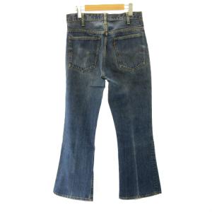 Levi's 646 BIGE 刻印4 ビッグE デニム フレア ベルボトム W31 L29 インディゴ