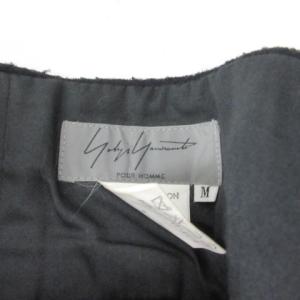 Yohji Yamamoto POUR HOMME 95AW アーカイブ HE-P30-101メルトン パンツ スラックス ウール ネイビー M