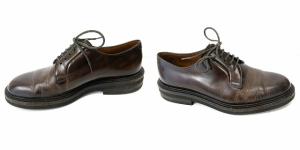 BRUNELLO CUCINELLI ドレスシューズ ビジネス 革靴 外羽根 レザー ブラウン 40 1