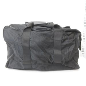 PRADA ボストンバッグ 旅行カバン ハンドバッグ 三角プレート ナイロン 黒 ブラック