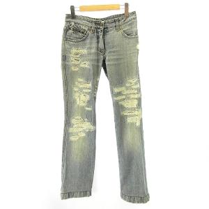 デニム パンツ ジーンズ ダメージ加工 DP F3036D