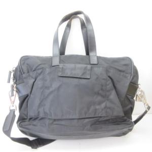 PRADA 2WAY ビジネスバッグ ショルダーバッグ ハンドバッグ 黒 ブラック EC