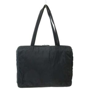 プラダ ビジネスバッグ ナイロン ブラック 三角プレート 三角ロゴ PRADA プラダナイロン三角ロゴプレートビジネスバッグ