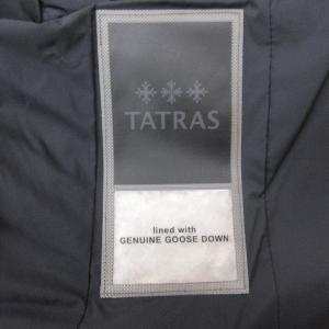 TATRAS VARENA ヴァレナ ラクーンファー ダウンジャケット ブルゾン 02 ブラック