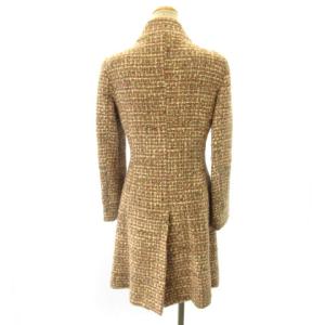 MAX&CO. ツイード コート アルパカ モヘア混 ジャケット スタンドカラー ピンク 40 約M