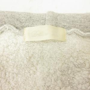 Drawer 近年 ツリウラケ ジップパーカー フーディ スウェット 裏起毛 6512-299-0003 灰 グレー 3 約L IBO47