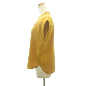 SHIPS 近年モデル 美品 ノースリーブ カットソー ブラウス 黄色 イエロー 約M-L