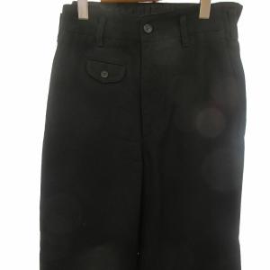 ISSEY MIYAKE 黒タグ アーカイブ ウールスラックス パンツ ブラック 黒 2 約Mサイズ ME43FF081