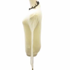 CELINE フィービー期 ニット カシミヤ混 S ベージュ