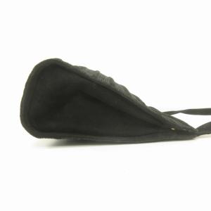 LOEWE ヴィンテージ ショルダーバッグ ポーチ スペイン製 ゴールド金具 黒 ブラック STK