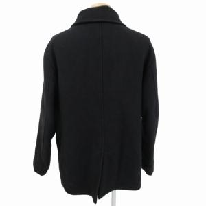 Schott U.S. 740n pea jacket Pコート ジャケット 2B 46 XL 黒 ブラック EC