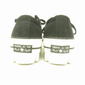 CONVERSE 美品 オールスター チャンク スニーカー 黒 ブラック 23.5 DC6