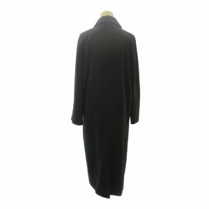 Max Mara ウール コート ジャケット マキシ ロング 総裏 グレー 38 約M DC6