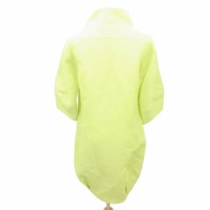 CELINE タグ付き コート ジャケット シルク 緑 グリーン 36 約S相当 DC6