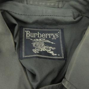 burberrys 90s ステンカラーコート 比翼 ロング グレー 灰色 170