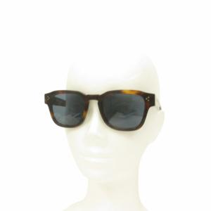 Maison Kitsuné × KHROMIS 美品 2022FW BOXY SUNGLASSES サングラス 眼鏡 アイウェア ブラウン 5121-145