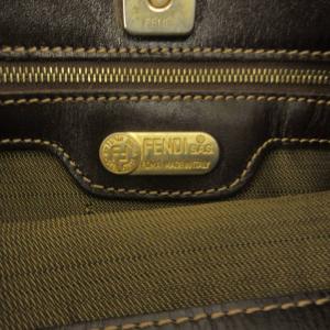 FENDI ズッカ柄 セミショルダーバッグ ヴィンテージ ブラウン