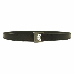 超希少 GIVENCHY VINTAGE レザー ベルト ロゴチャーム ブラック 超希少 GIVENCHY VINTAGE レザー ベルト ロゴチャーム ブラック