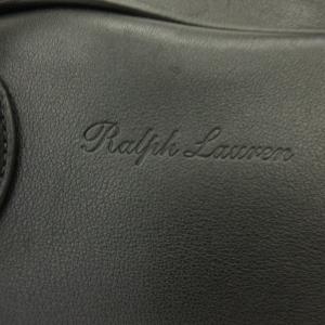 RALPH LAUREN ロゴ 2WAY ビジネスバッグ ブラック
