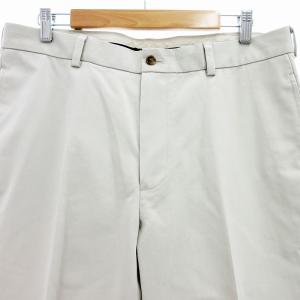 Brooks Brothers 美品 チノパンツ スラックス センタープレス ジップフライ W34 L ベージュ