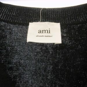 AMI Alexandre Mattiussi 24AW ADC CARDIGAN ブラック S BFHKC001.001
