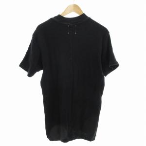 TAKAHIROMIYASHITATheSoloIst. サーマルカットソー Tシャツ ワッフル モックネック 半袖 50 L 紺 ネイビー