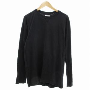 TAKAHIROMIYASHITATheSoloIst. 近年 Tシャツ ロンT 長袖 クルーネック 50 L 黒 ブラック 0016ass16