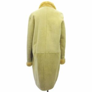 Salvatore Ferragamo ヴィンテージ ムートンコート ベージュ 40