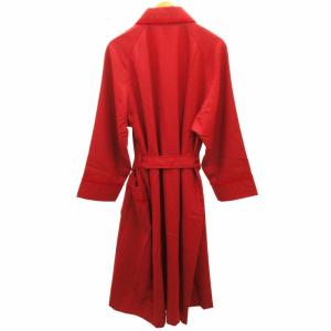 Christian Dior MONSIEUR タグ付き ヴィンテージ ガウンコート ジャケット ロング 赤 レッド L IBO57