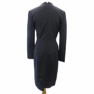 Christian Dior 90s ヴィンテージ ワンピース ネイビー 9号