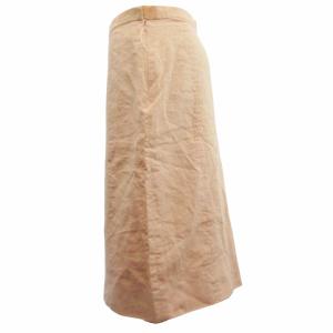 CHANEL ヴィンテージ タイト ペンシル スカート タイト ロング丈 ピンク 約M?L IBO57