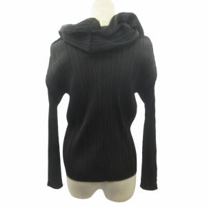 PLEATS PLEASE ISSEY MIYAKE 変形 プリーツ ブラウス PP41-JJ822 ブラック 3