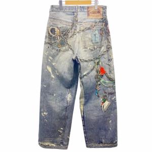 Acne Studios 24AW Baggy fit jeans トロンプルイユ インディゴ 46