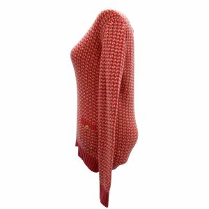 Loro Piana バーズアイ カシミヤ100％ ニット ピンク系 40