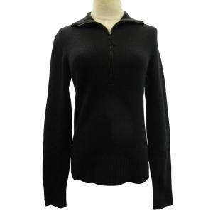 Theory カシミヤ100％ ハイネックニット セーター 黒 ブラック 2 約M