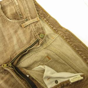 Levi's 502 デニム USED加工 ブラウン系 W32