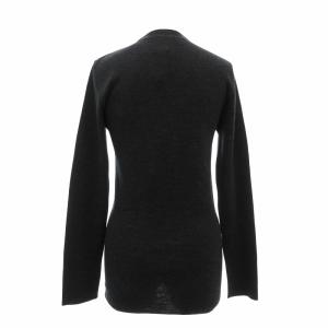 RALPH LAUREN ニットカーディガン Vネック タイト ウール M グレー
