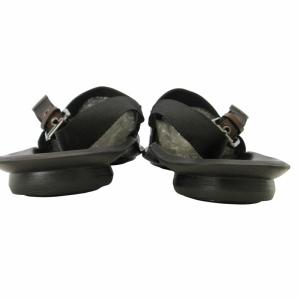 LANVIN en Bleu パンチングレザー サンダル コンフォートシューズ レザー 茶 ブラウン L ECO