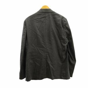 BEAUTY&YOUTH UNITED ARROWS RIRANCHA 美品 テーラードジャケット ブレザー リネン混 2B 大きいサイズ 灰 グレー系 XL 1210 ECO