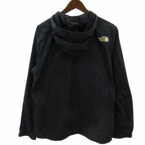 THE NORTH FACE マウンテンパーカー レインジャケット ロゴ刺繍 紺 ネイビー Lサイズ NP21740 1213