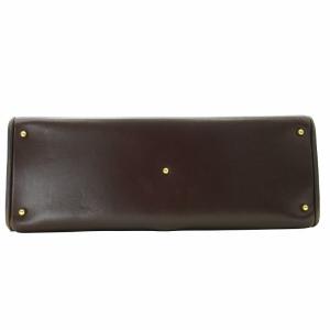 GUCCI OLD ARCHIVE アーカイブ バンブーハンドバッグ トートバッグ レザー ビジネス フォーマル 茶 ブラウン 002-2855